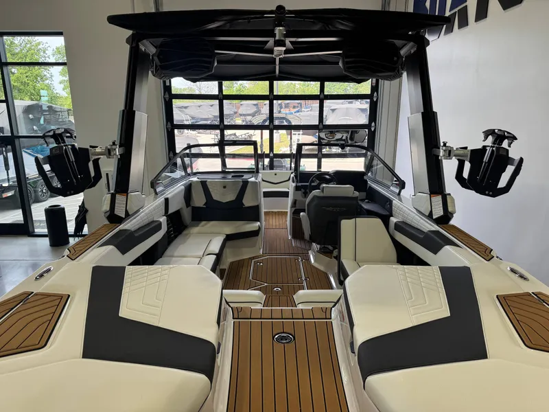 Slide: The Image of Interior view of 2023 Nautique Super Air Nautique G23 boat. - 9