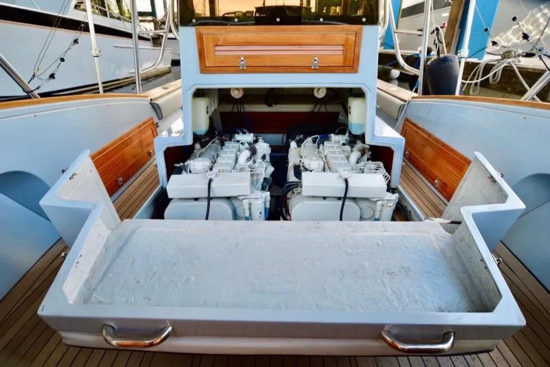 Slide: The Image of 2024 Strike 29 FT Center Console with Cuddy docked in a marina. - 33