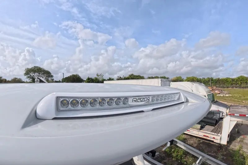 Slide: The Image of 2023 ShearWater 270 Carolina Flare boat with Razor LED light bar. - 22