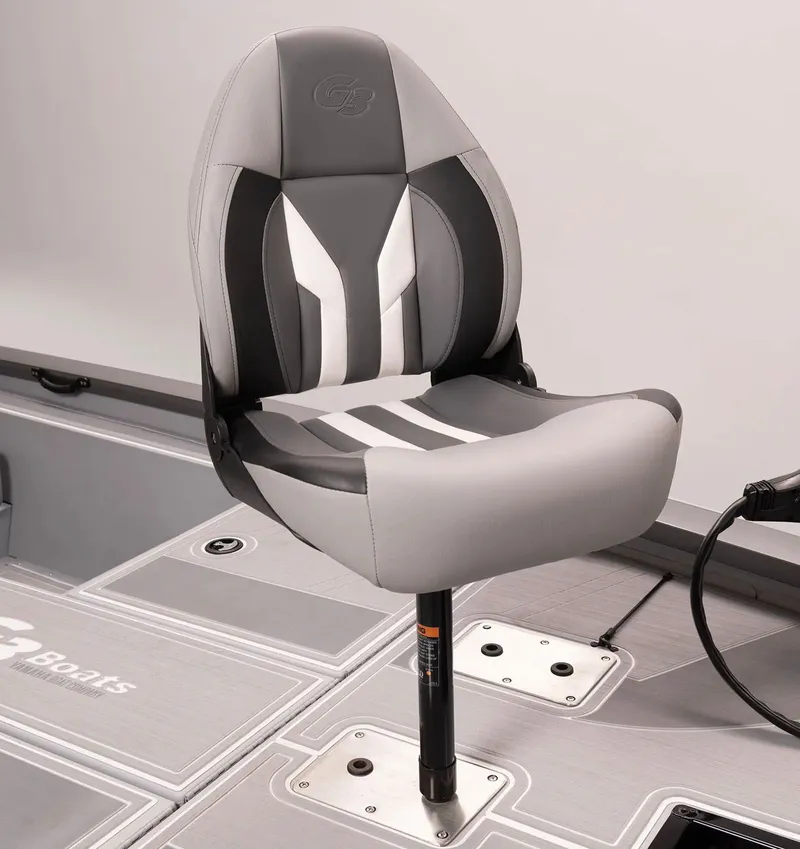 Slide: The Image of G3 Sportsman 1710 SE 2026 boat seat with modern design. - 23