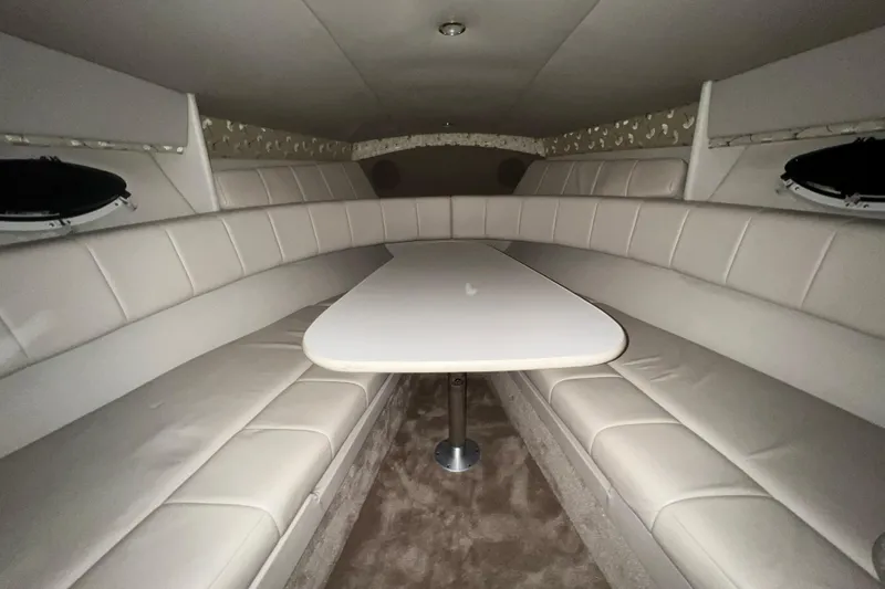 Slide: The Image of Dashboard of a 1999 Formula 330 Sun Sport boat with gauges and compass. - 16