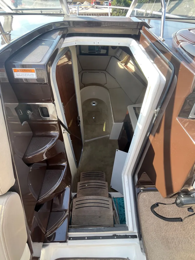 Slide: The Image of Interior of a 2015 Regal 28 Express yacht. - 43