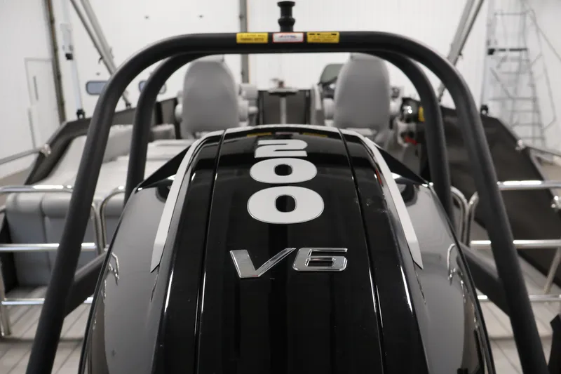 Slide: The Image of 2025 Bentley Pontoons 223 Swingback with V6 engine, interior view. - 38