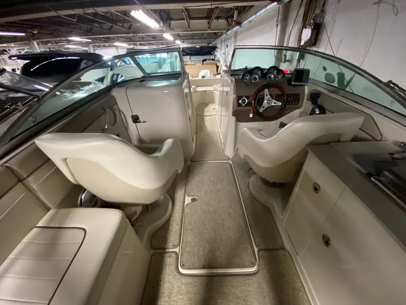 Slide: The Image of Interior of a 2010 Sea Ray 280 Sundeck boat. - 6