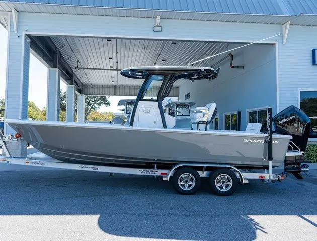 Slide: The Image of Sportsman Masters 247OE Bay Boat 2026 - 2