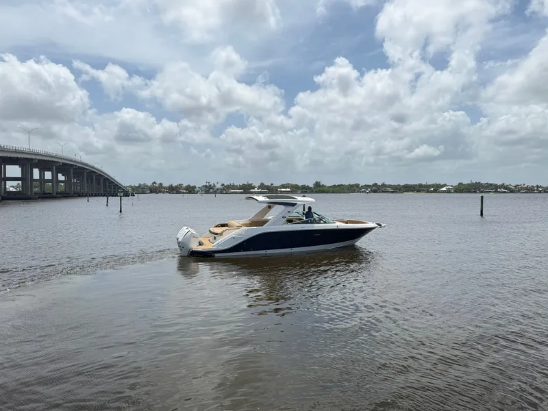 Slide: The Image of Sea Ray SLX 310 Outboard 2026 - 2