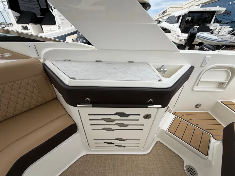 Slide: The Image of Sea Ray SLX 310 Outboard 2026 - 25