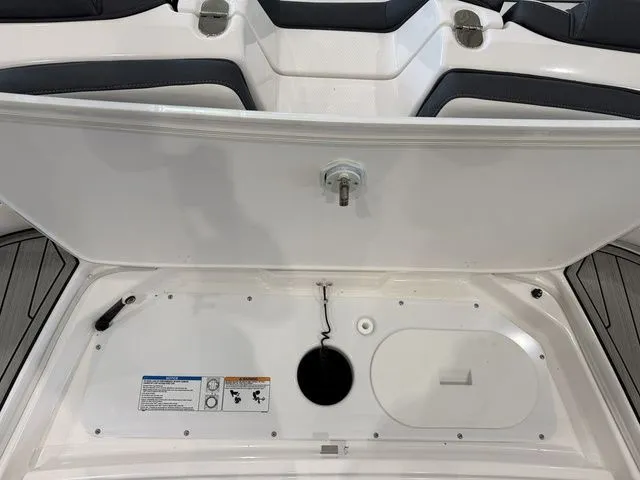 Slide: The Image of Storage compartment in Yamaha SX195 boat, 2025 model. - 7