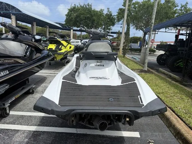 Slide: The Image of 2017 Yamaha WaveRunner VX Cruiser HO in a parking lot. - 6