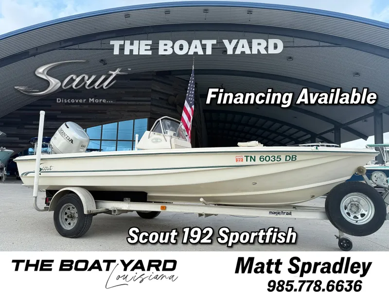 The Image of Scout 192 Sportfish boat at The Boat Yard, financing available. - 1