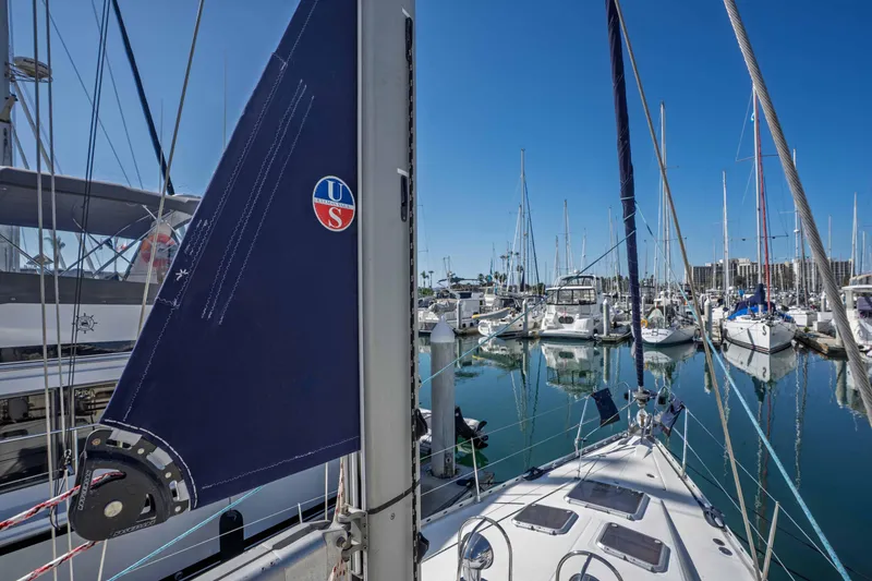 Slide: The Image of Brand new Ullman Sails in-mast furling mainsail. - 16