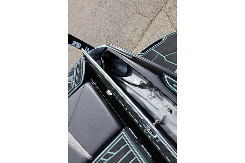 Slide: The Image of 2021 Centurion Fi23 boat interior storage compartment with sleek design and modern features. - 22