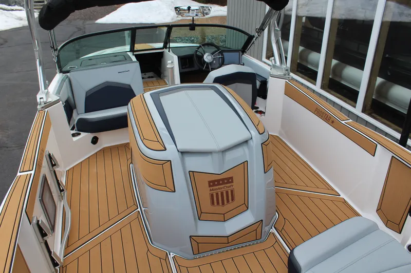 Slide: The Image of Interior of 2026 MasterCraft ProStar with stylish design. - 12