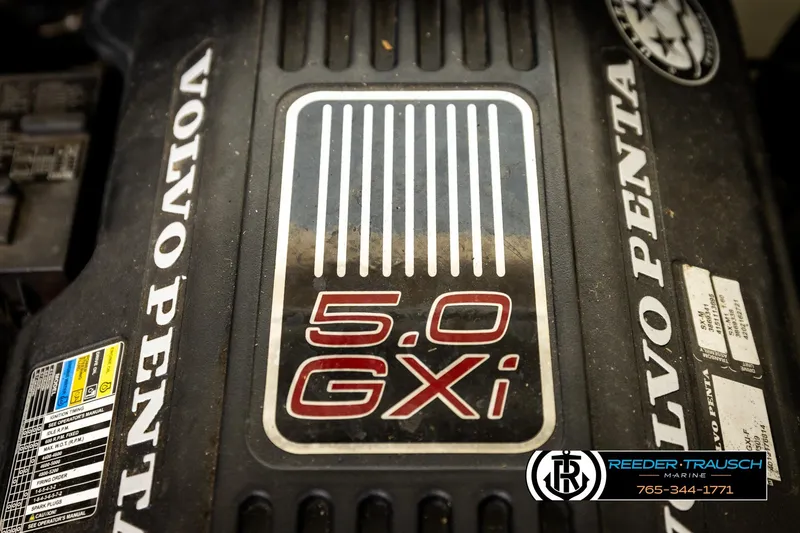 Slide: The Image of Volvo Penta 5.0 GXi engine in 2006 Glastron GX 235 boat. - 43