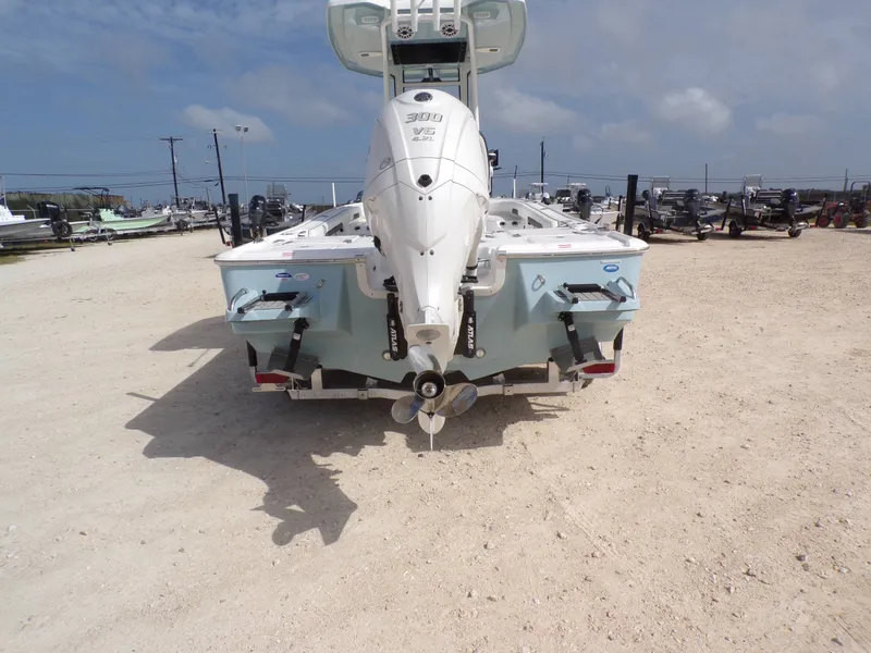 Slide: The Image of Rear view of a 2026 Tidewater 2500 Carolina Bay boat on a lot. - 15