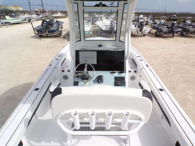 Slide: The Image of Interior view of 2026 Tidewater 2500 Carolina Bay boat. - 24