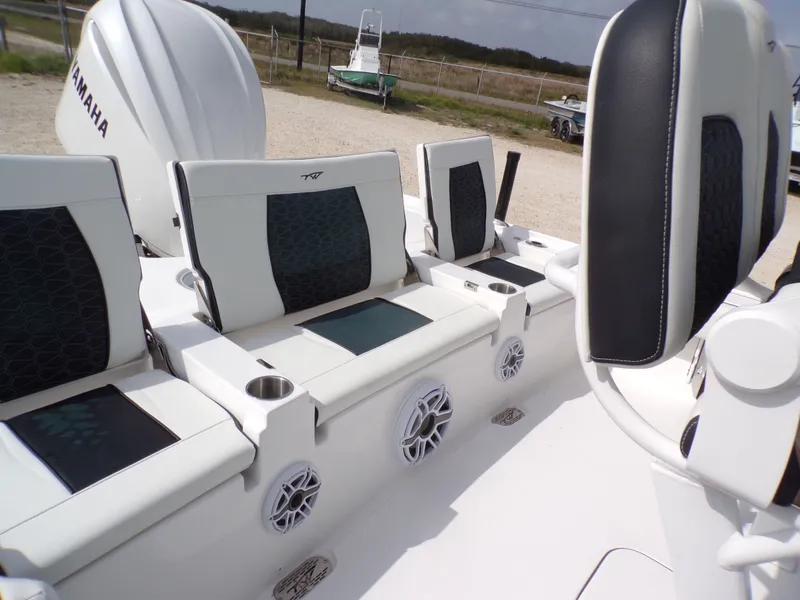 Slide: The Image of Interior view of 2026 Tidewater 2500 Carolina Bay boat. - 7