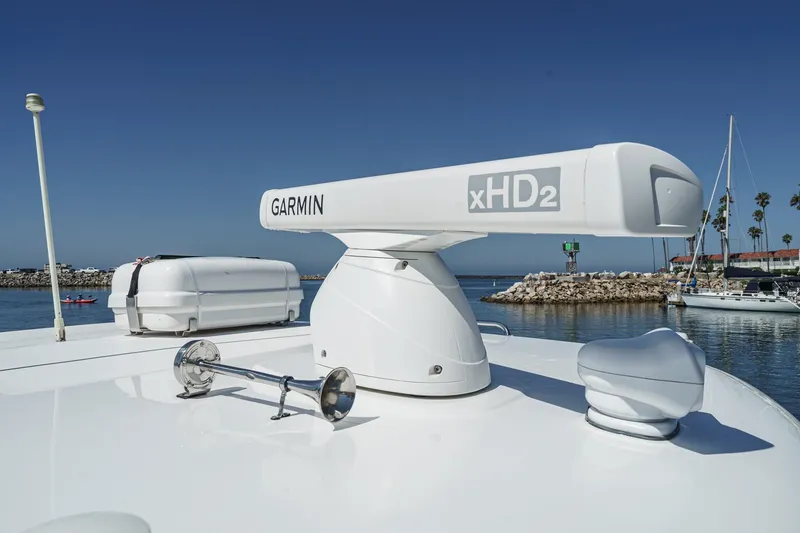 Slide: The Image of 2016 Boston Whaler 315 Conquest with Garmin xHD2 radar on deck. - 35