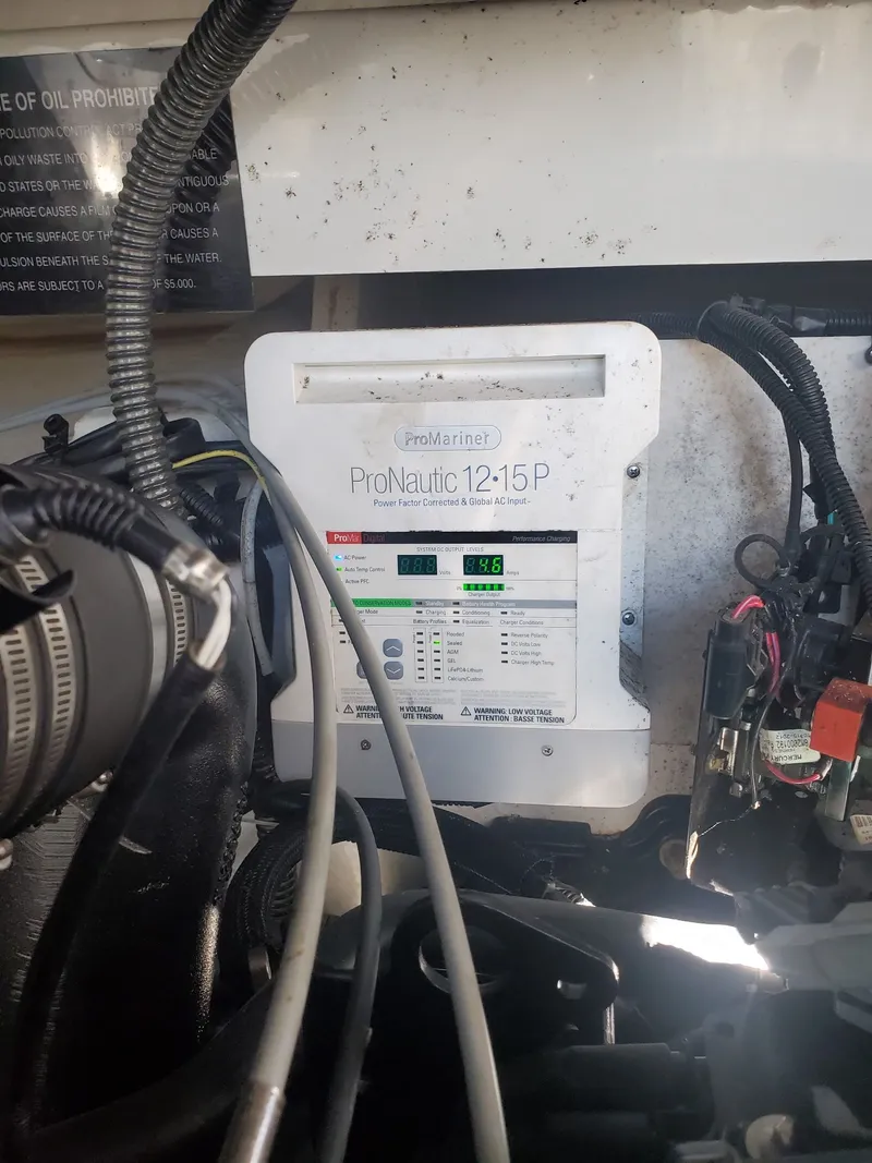 Slide: The Image of ProMariner ProNautic 12:15P charger in 2013 Crownline 264 CR boat. - 16