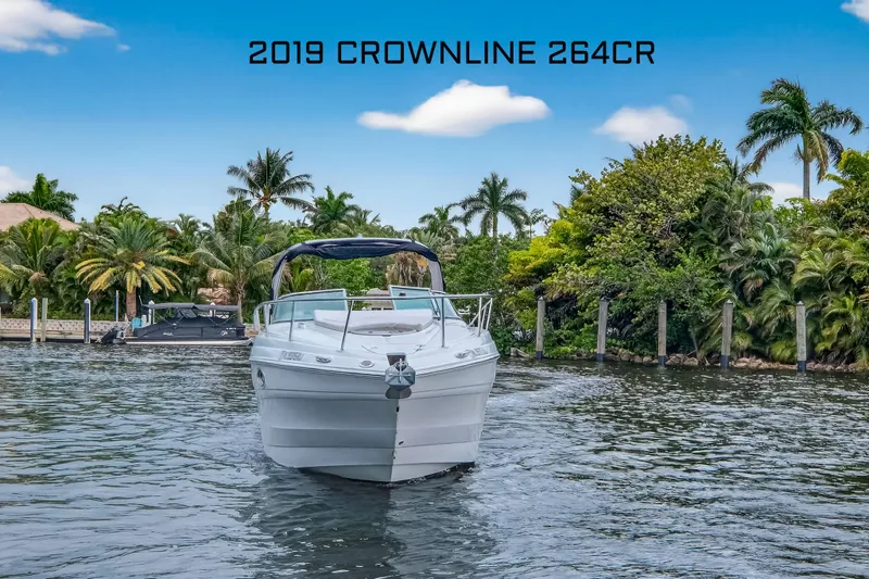 Slide: The Image of 2019 Crownline 264 CR boat on tropical waters. - 34