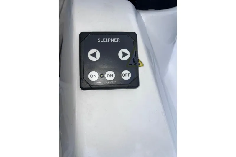 Slide: The Image of Control panel for Sleipner thruster on 2024 Beneteau Oceanis 30.1 yacht. - 10