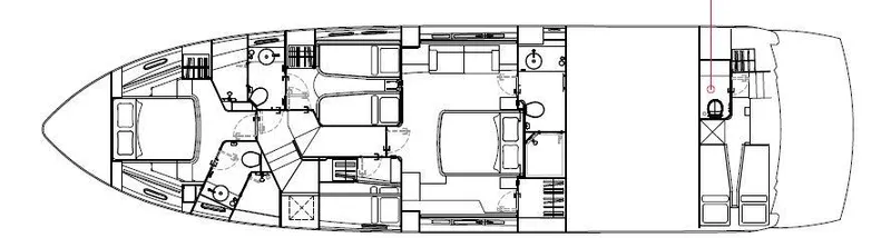 Slide: The Image of Layout of the three middle cabins - 12