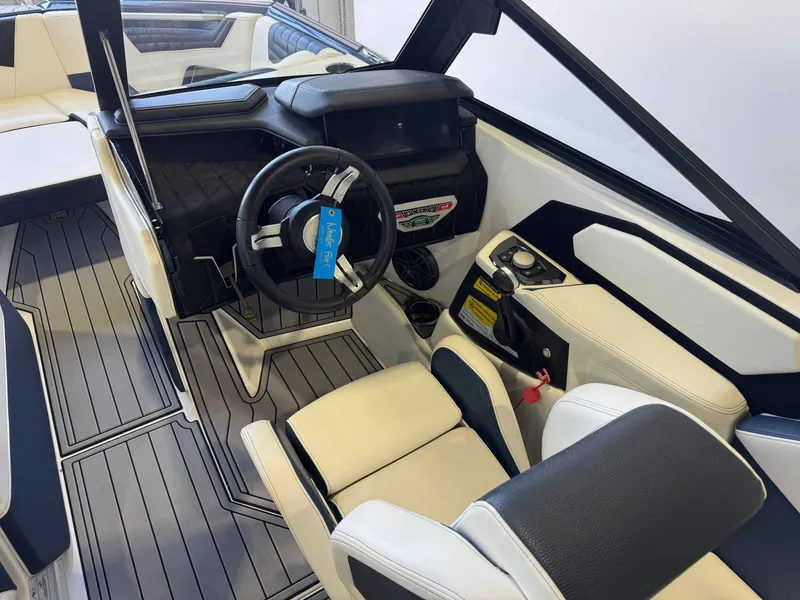 Slide: The Image of Interior of the 2023 Nautique Super Air Nautique S23 boat. - 25
