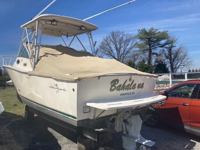 Slide: The Image of 2004 Albemarle 268 Express Fisherman boat in Annapolis, MD. - 1