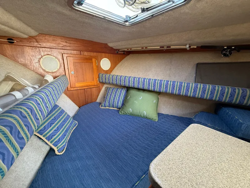 Slide: The Image of Interior of 2004 Albemarle 268 Express Fisherman with cozy cabin. - 38