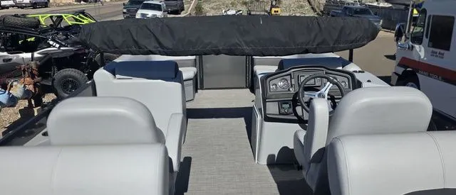 Slide: The Image of Bentley Pontoons Legacy 220 Quad Swingback 2024 - 13
