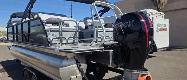 Slide: The Image of Bentley Pontoons Legacy 220 Quad Swingback 2024 - 7