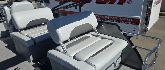 Slide: The Image of Bentley Pontoons Legacy 220 Quad Swingback 2024 - 9