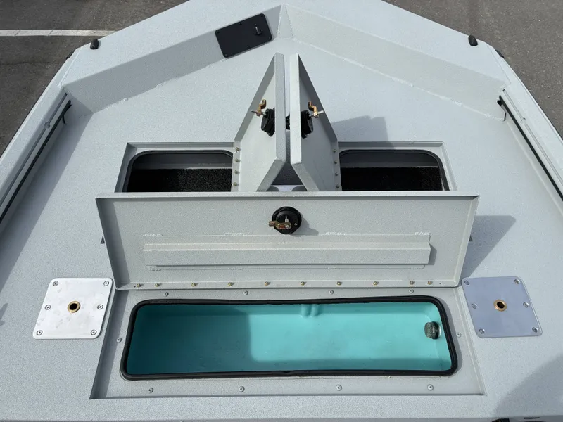 Slide: The Image of Avid 18CC ROGUE 2026 boat with storage and water compartment. - 12