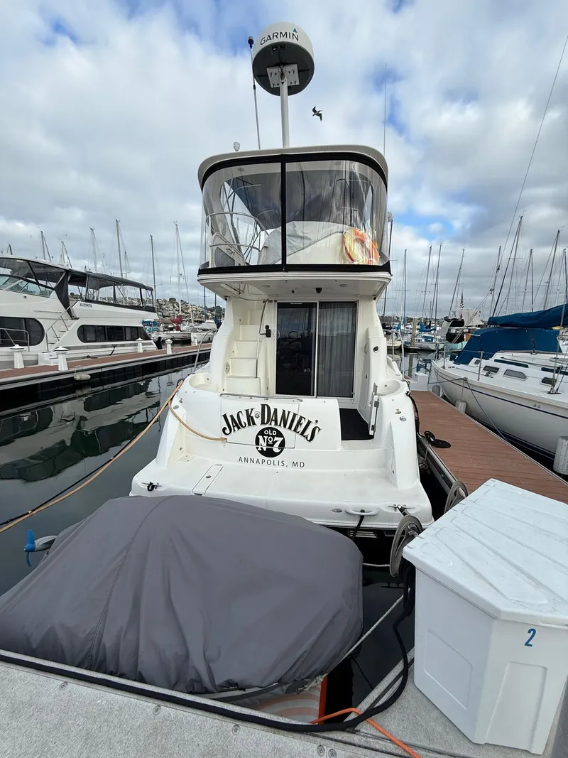 Slide: The Image of 2008 Meridian 341 Sedan docked in Annapolis, MD harbor. - 6