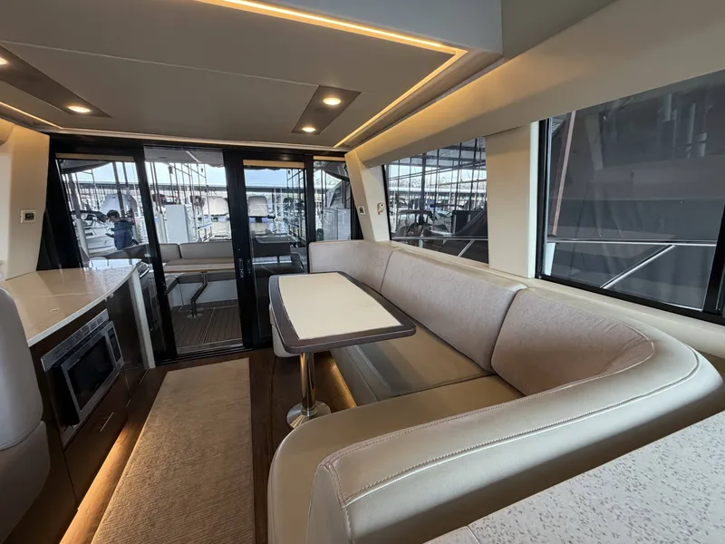 Slide: The Image of Interior of 2017 Regal 42 Grande Coupe yacht. - 29