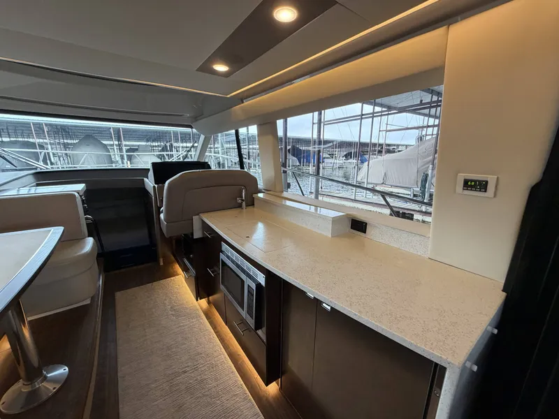 Slide: The Image of Interior of 2017 Regal 42 Grande Coupe yacht. - 31