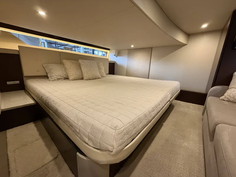Slide: The Image of Luxurious bedroom in Regal 42 Grande Coupe 2017 yacht. - 32