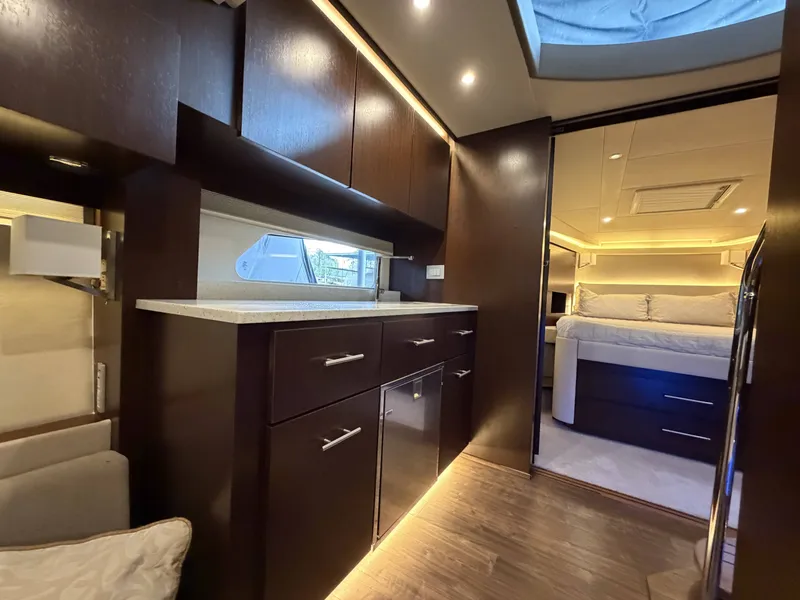 Slide: The Image of Interior of 2017 Regal 42 Grande Coupe yacht. - 36