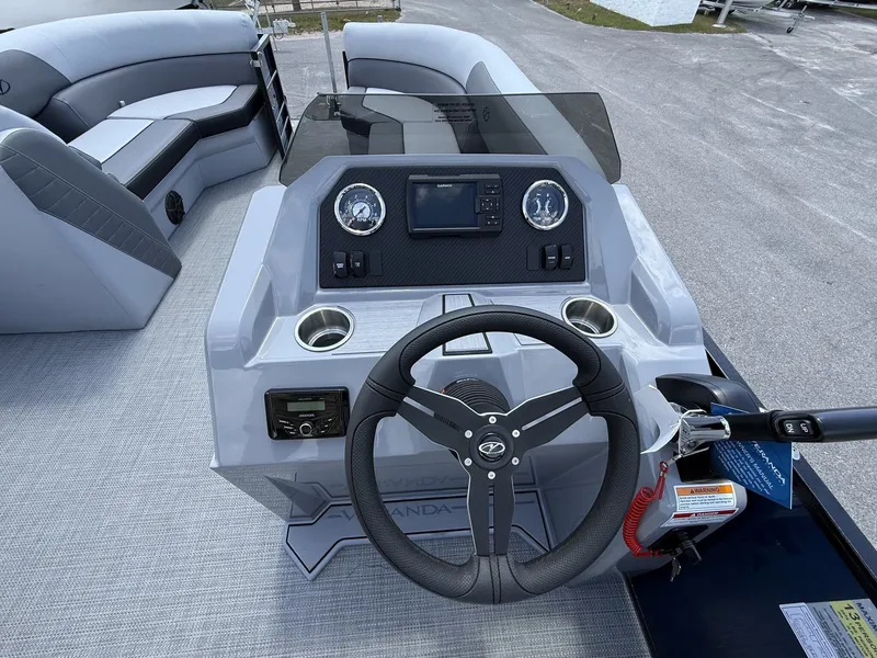 Slide: The Image of Interior view of Veranda Vista View 22RC 2026 boat. - 8