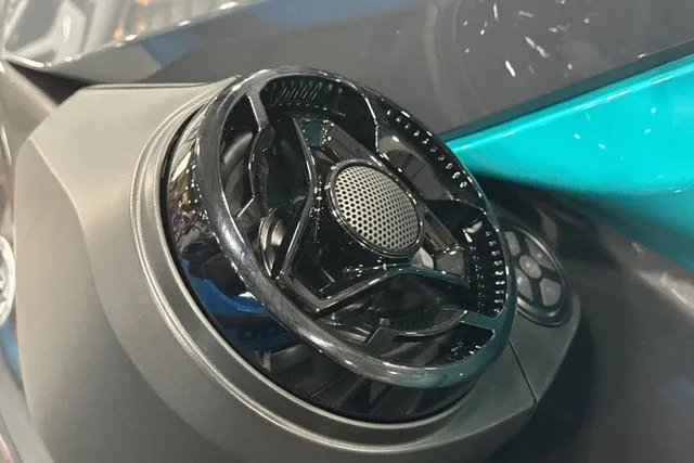 Slide: The Image of Close-up of a speaker on a 2026 Sea-Doo PWC GTR 230. - 7