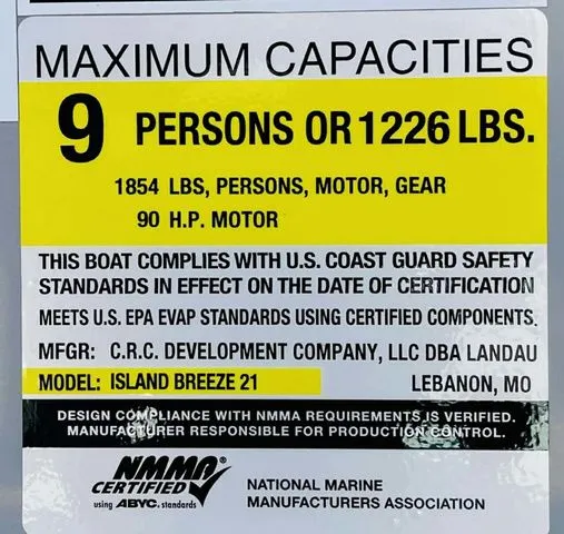 Slide: The Image of Landau Island Breeze 21C L-Shaped Rear powered by a 90HP 2026 - 8