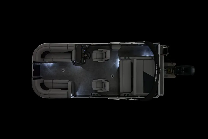 Slide: The Image of Sun Tracker Party Barge 22 RF DLX 2026 - 70