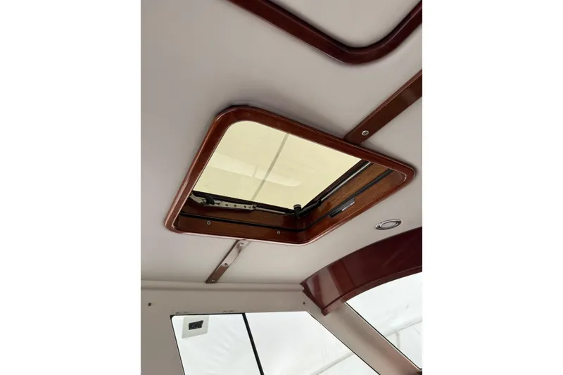 Slide: The Image of Ceiling hatches were just refurbished and new Screen/Privacy shades installed - 29