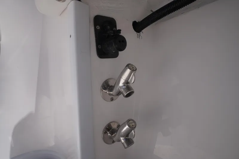 Slide: The Image of Boat plumbing fixtures on 2023 Fountain 38 Tournament Edition. - 43