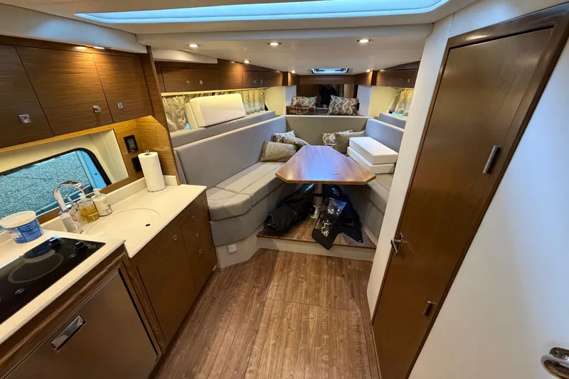 Slide: The Image of Engine of 2015 Cruisers Yachts 390 Express Coupe, featuring MerCruiser 8.2 MAG. - 20