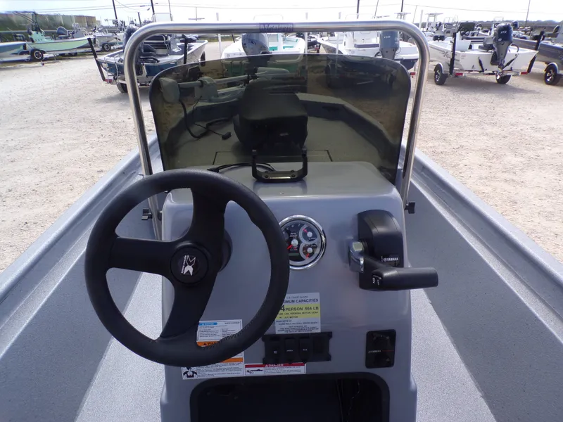 Slide: The Image of Steering console of Xpress XP18CC boat, model year 2026. - 21