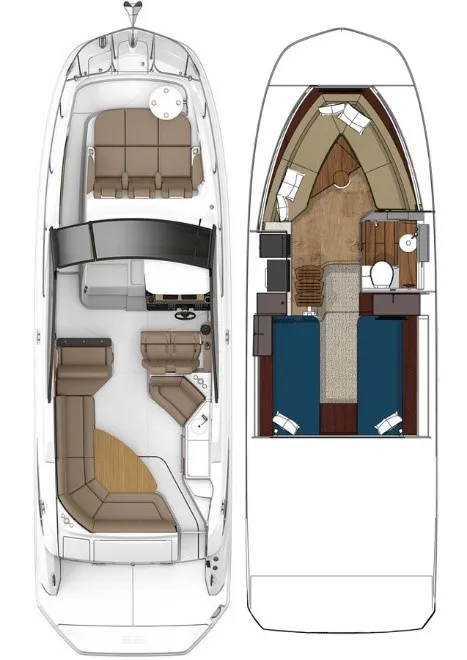 Slide: The Image of Sea Ray 320 SUNDANCER OB 2023 - 30