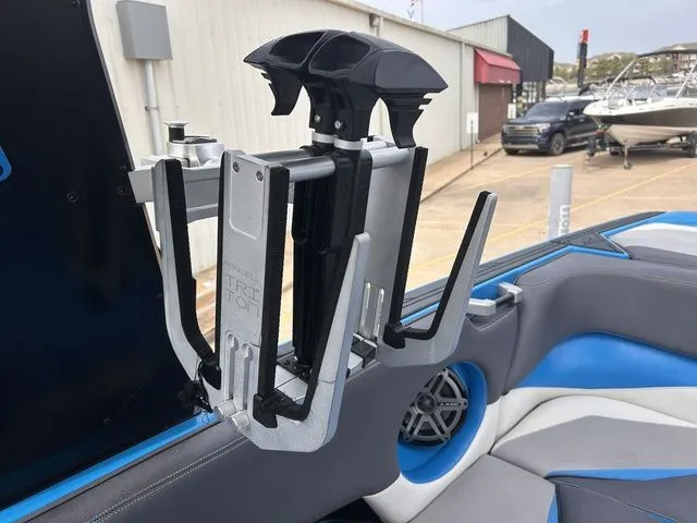 Slide: The Image of Boat interior with wakeboard rack, Supra SL 2018. - 25