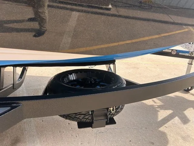Slide: The Image of 2018 Supra SL boat trailer with spare tire. - 7
