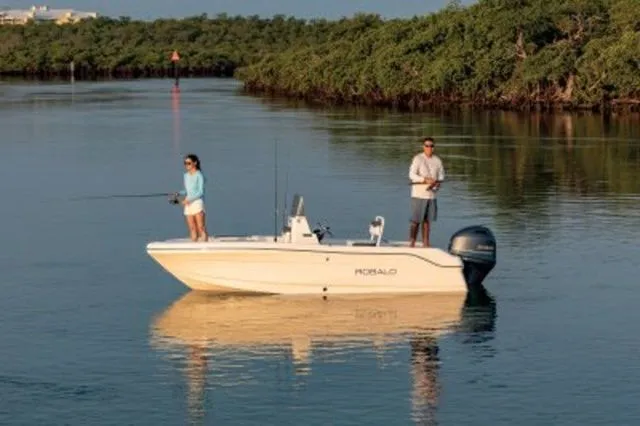 Slide: The Image of Robalo R160 Center Console 2026 - 2